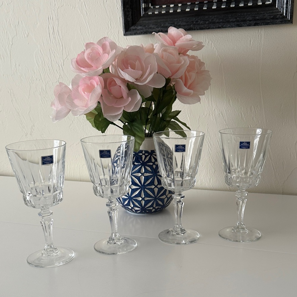 Lady Victoria Fine Crystal Stemware